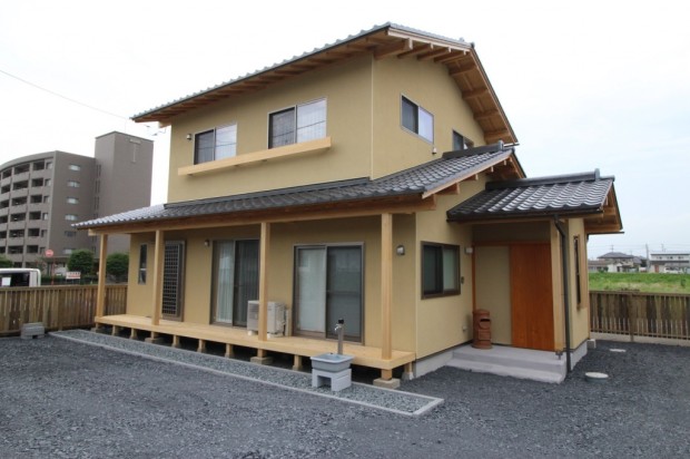 2階建 施工例 自然素材の家 国産材のオーガニック建築の工務店 2階建 施工例 自然素材の家 国産材のオーガニック建築の工務店