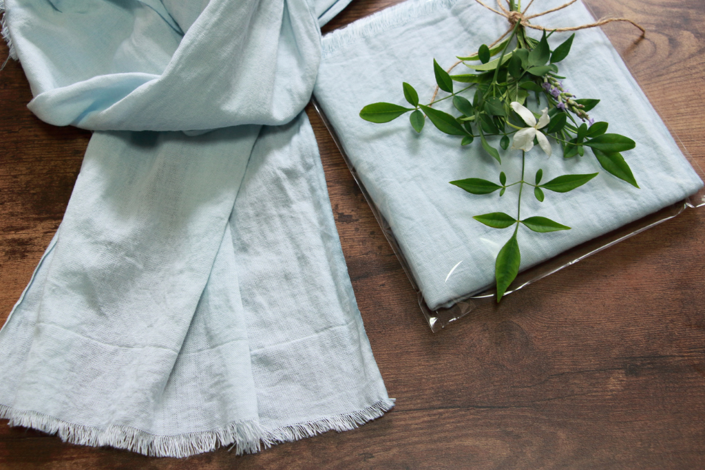 草木染めのストール