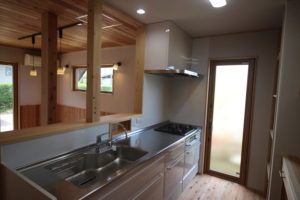 かすみがうら市M様邸キッチン