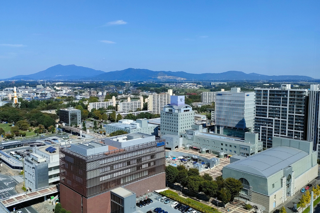 つくば市は地価が高い