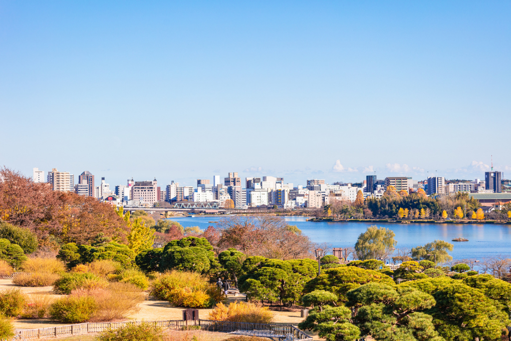 おひとりさま移住に向いている地域(水戸市の景観)