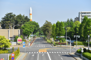 つくば市の街並み